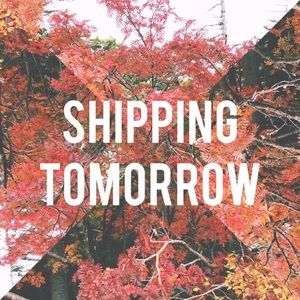 ORDER BEFORE MIDNIGHT! SHIPS TOMORROW!
